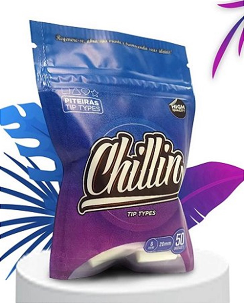 PITEIRA DE PAPEL PRONTA CHILLIN TIP TYPES 6X20MM-511093407 PITEIRA DE PAPEL PRONTA CHILLIN TIP TYPES 6X20MM - Imagem 1
